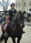 Sophia Rose with rider Laura Rauchwater