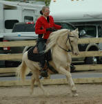 Heritage Pony-Doubly Bubbly riden by Ingrid Gryskiewicz