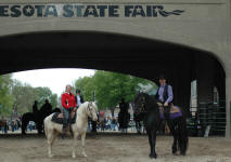 Regal & Doubly Bubbly ridden by Jeff & Ingrid Gryskiewicz