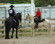 Regal & Doubly Bubbly ridden by Jeff & Ingrid Gryskiewicz