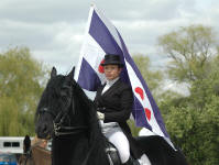 Mattias & Tianna and the Dutch Flag